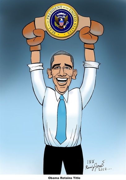cartoon making fun of obama